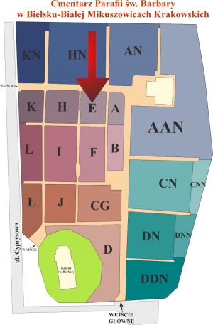 Brak mapy sektorowej