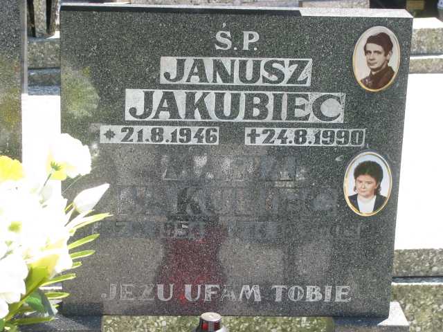 Janusz Jakubiec 1946 Bielsko-Biała Mikuszowice - Grobonet - Wyszukiwarka osób pochowanych