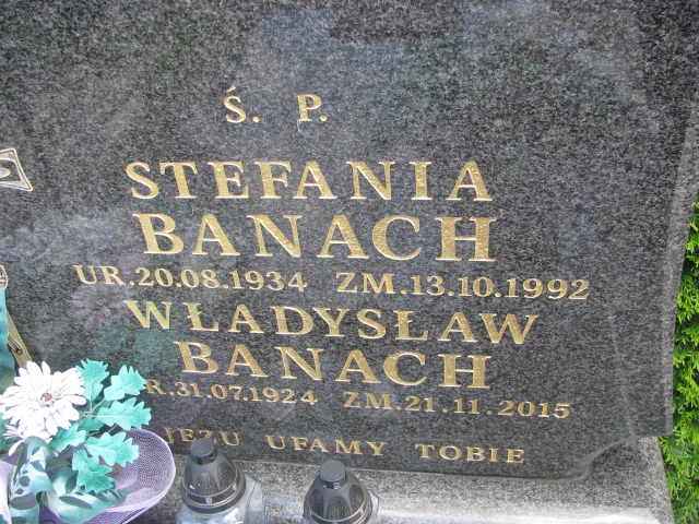 Władysław Banach 1924 Bielsko-Biała Mikuszowice - Grobonet - Wyszukiwarka osób pochowanych