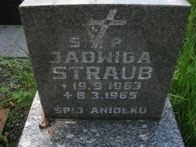 Jadwiga Straub 1963 Bielsko-Biała Mikuszowice - Grobonet - Wyszukiwarka osób pochowanych