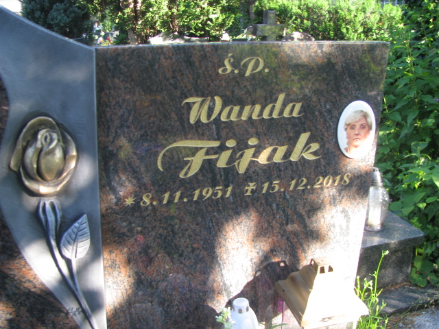 Wanda Fijak 1951 Bielsko-Biała Mikuszowice - Grobonet - Wyszukiwarka osób pochowanych
