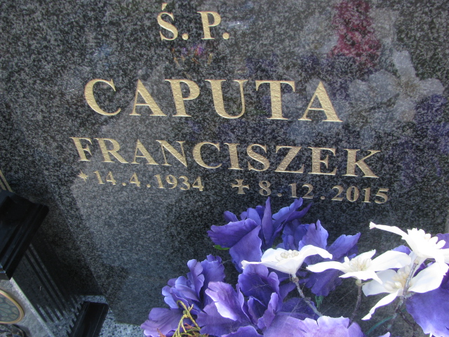 Franciszek Caputa 1934 Bielsko-Biała Mikuszowice - Grobonet - Wyszukiwarka osób pochowanych