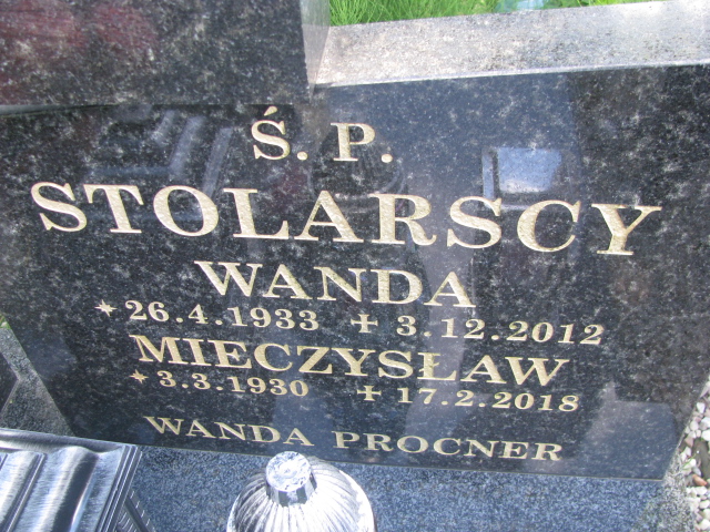 Wanda Stolarska 1933 Bielsko-Biała Mikuszowice - Grobonet - Wyszukiwarka osób pochowanych