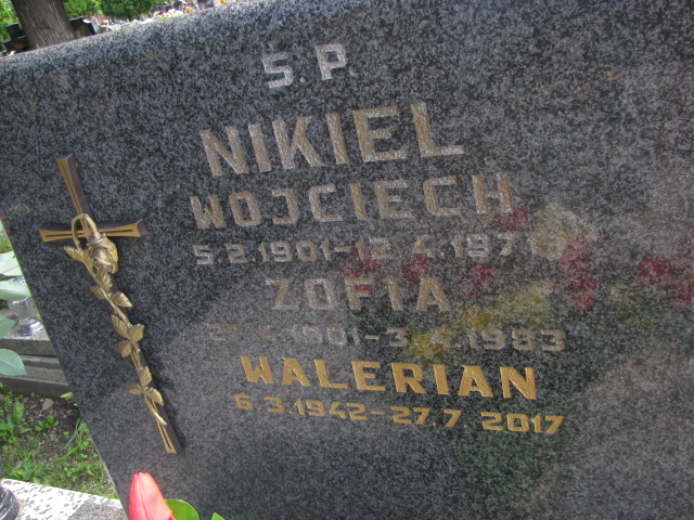 Wojciech Nikiel 1901 Bielsko-Biała Mikuszowice - Grobonet - Wyszukiwarka osób pochowanych