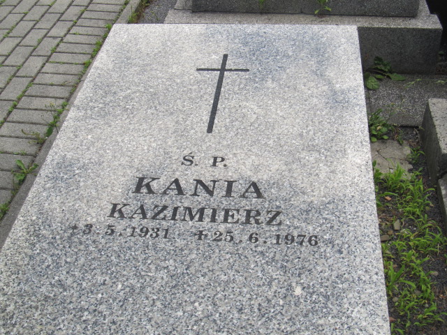 Kazimierz Kania 1931 Bielsko-Biała Mikuszowice - Grobonet - Wyszukiwarka osób pochowanych