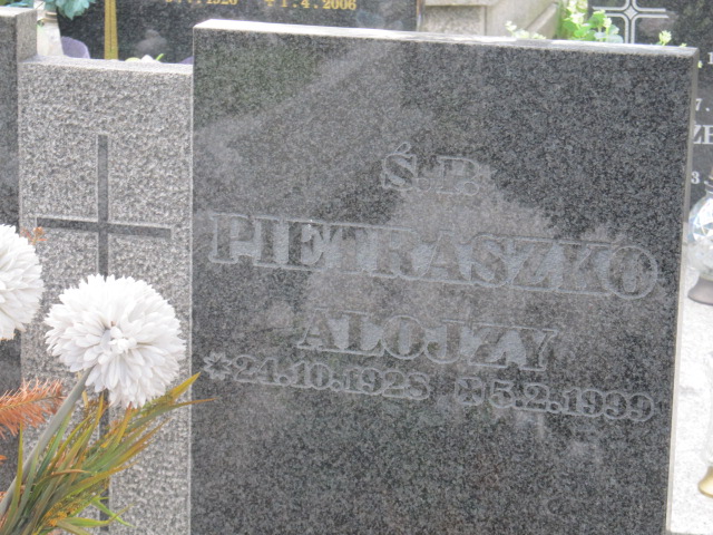 Alojzy Pietraszko 1928 Bielsko-Biała Mikuszowice - Grobonet - Wyszukiwarka osób pochowanych