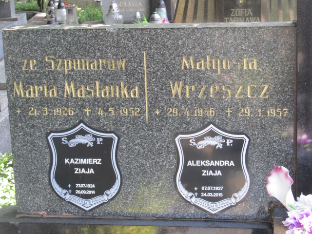 Aleksandra Ziaja 1927 Bielsko-Biała Mikuszowice - Grobonet - Wyszukiwarka osób pochowanych