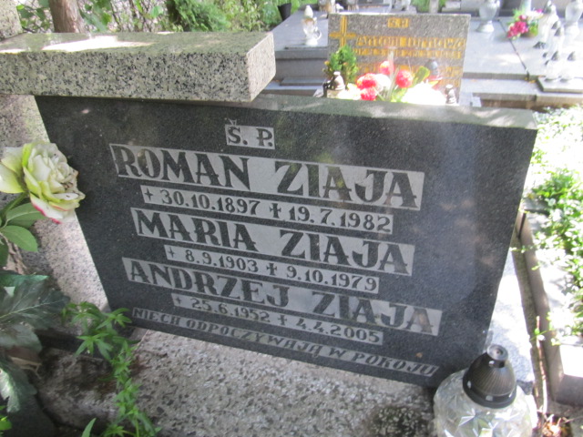 Andrzej Ziaja 1952 Bielsko-Biała Mikuszowice - Grobonet - Wyszukiwarka osób pochowanych